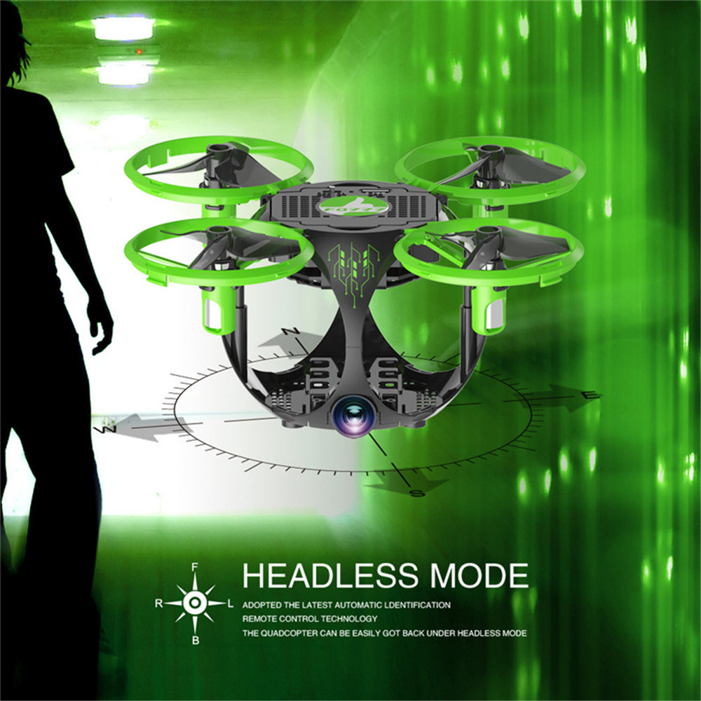 Foldable WiFi FPV RC Drone with Wide Angle Camera / Altitude Hold / Headless Mode