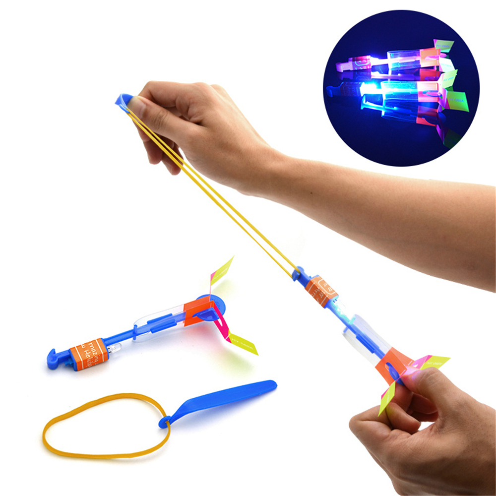 LED Arrow Helicopter Flying Toy