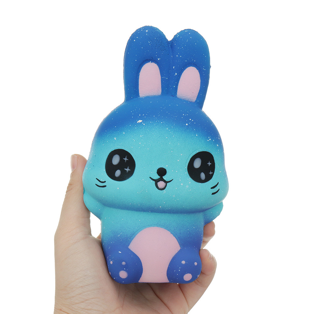 Jumbo Squishy Galaxy Rabbit Cute Slow Rising Soft Gift Decor Toy