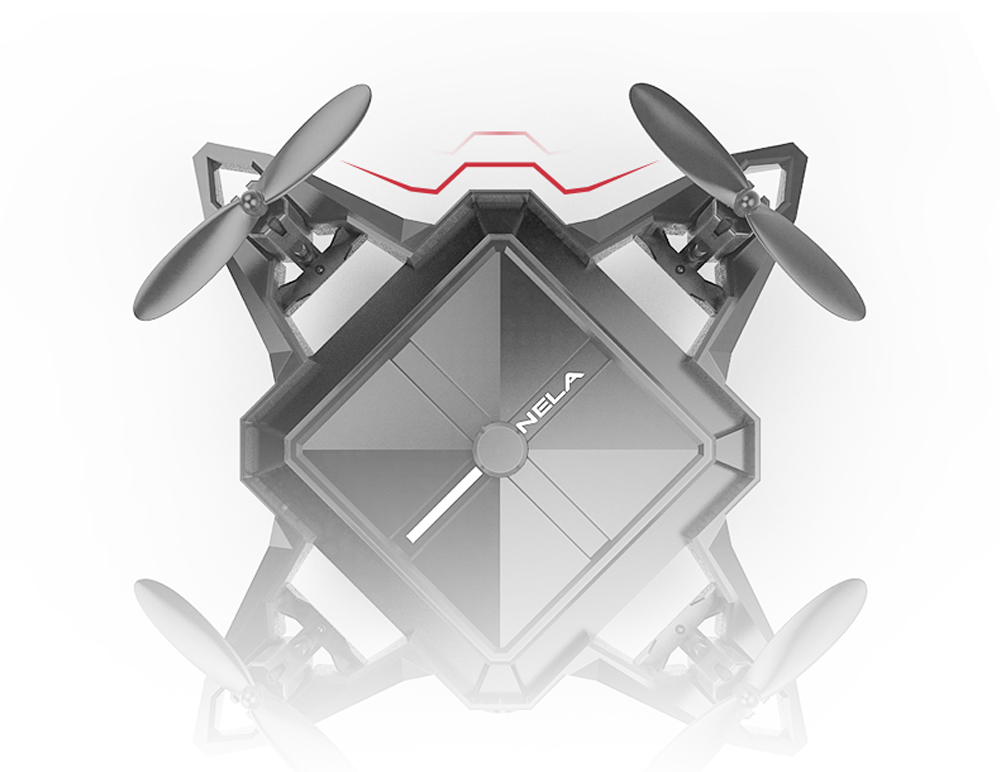 2.4G Mini RC Foldable Altitude Hold Drone with 0.3MP Camera Without Controller