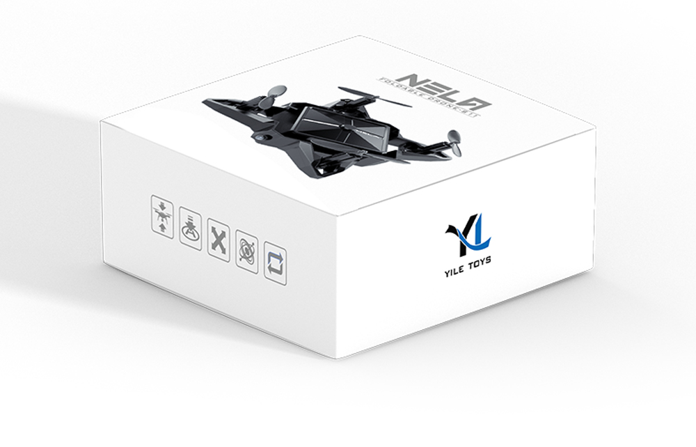 2.4G Mini RC Foldable Altitude Hold Drone with 0.3MP Camera Without Controller