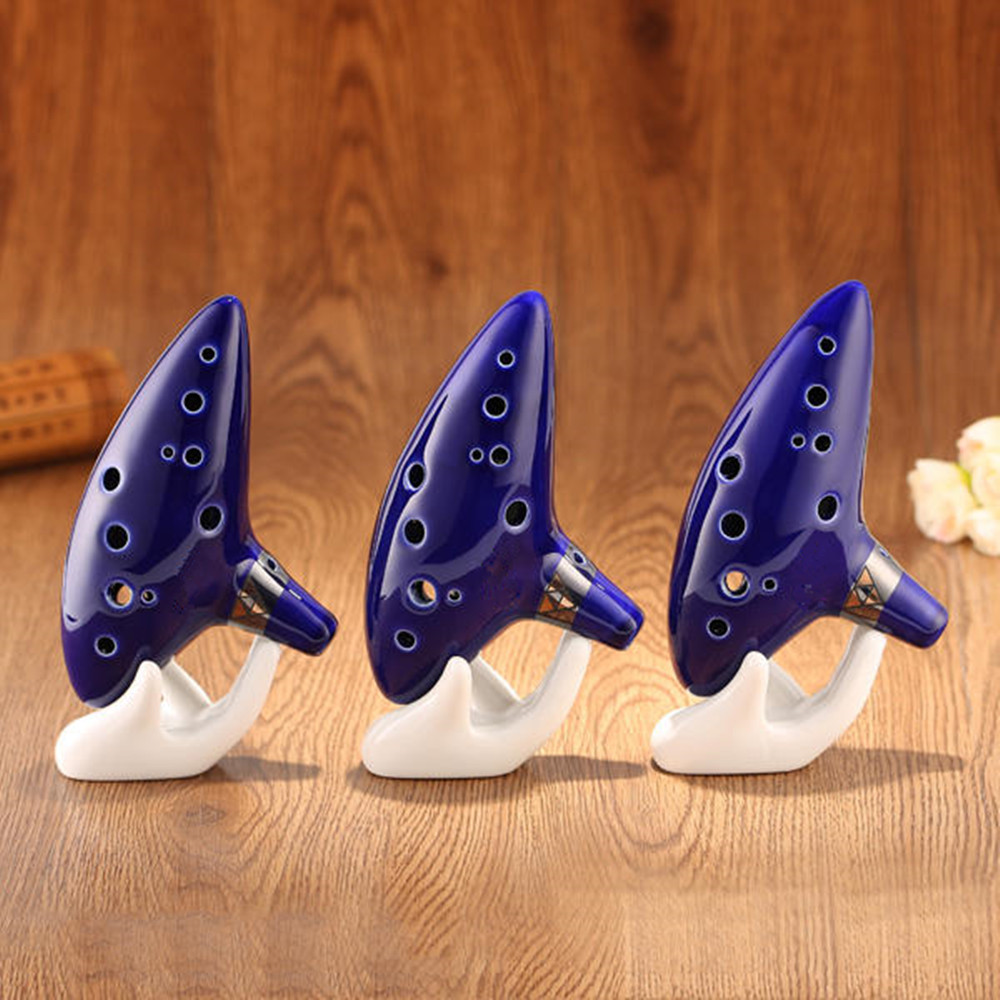 12 Hole Ceramic Ocarina C Tone Handicraft Zelda Ocarina