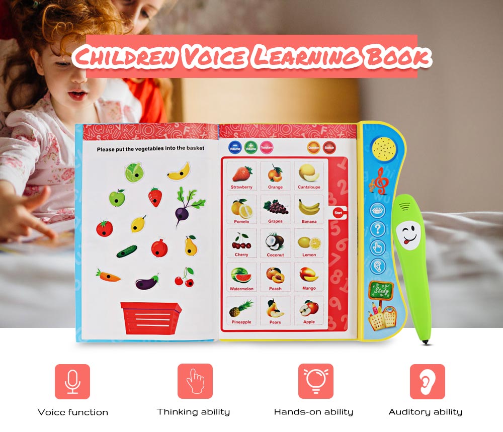 No.2605C English Voice Learning Book with Smart Logic Pen