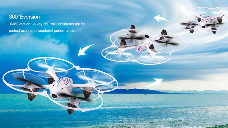 SYMA X11C Air RTF Mini Drone 2.4G 4CH 6 Axis 360 Degree RC Quadcopter with 2.0MP Camera Dual Mode Transmitter