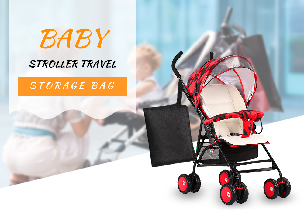 Guapabien Baby Stroller Pushchair Travel Storage Bag Dust-proof Cover