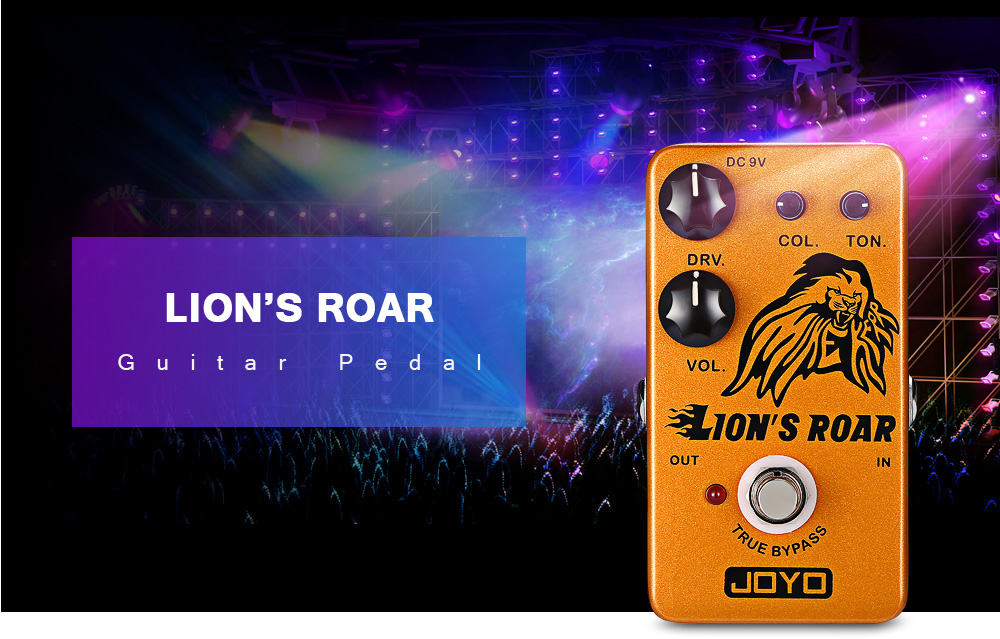 JOYO JF - MK Lion's Roar Effects Pedal Guitar Accessory