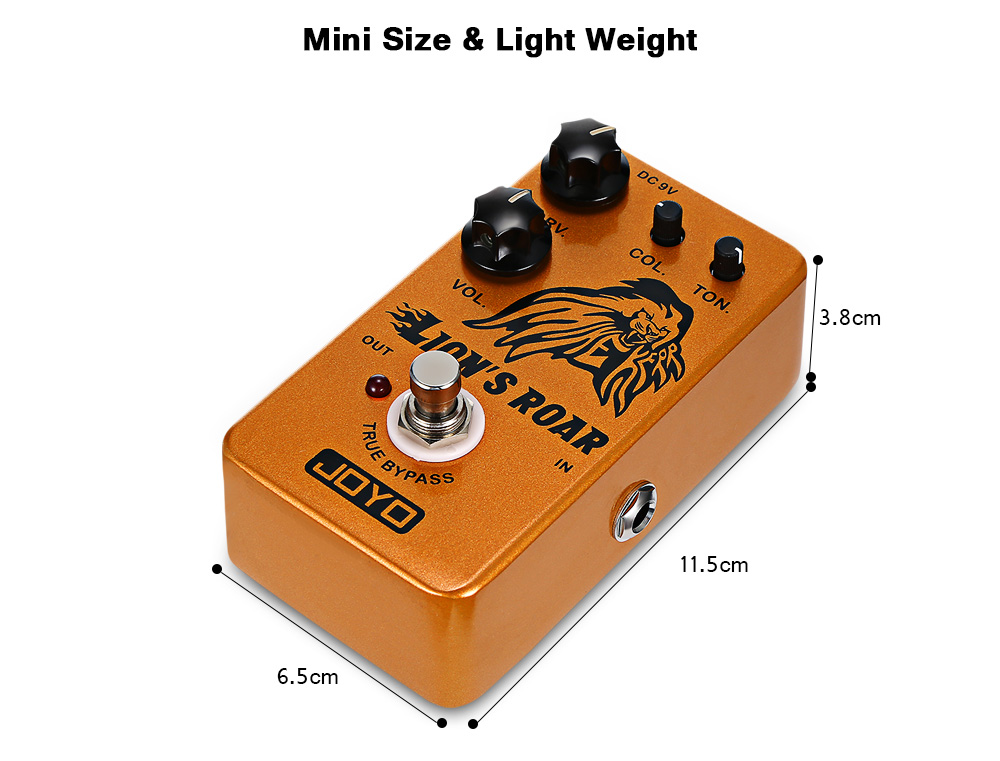 JOYO JF - MK Lion's Roar Effects Pedal Guitar Accessory