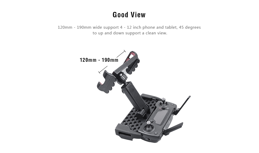 Tablet Mount Holder Bracket for Mavic Pro Mavic Platinum DJI Spark Remote Controller