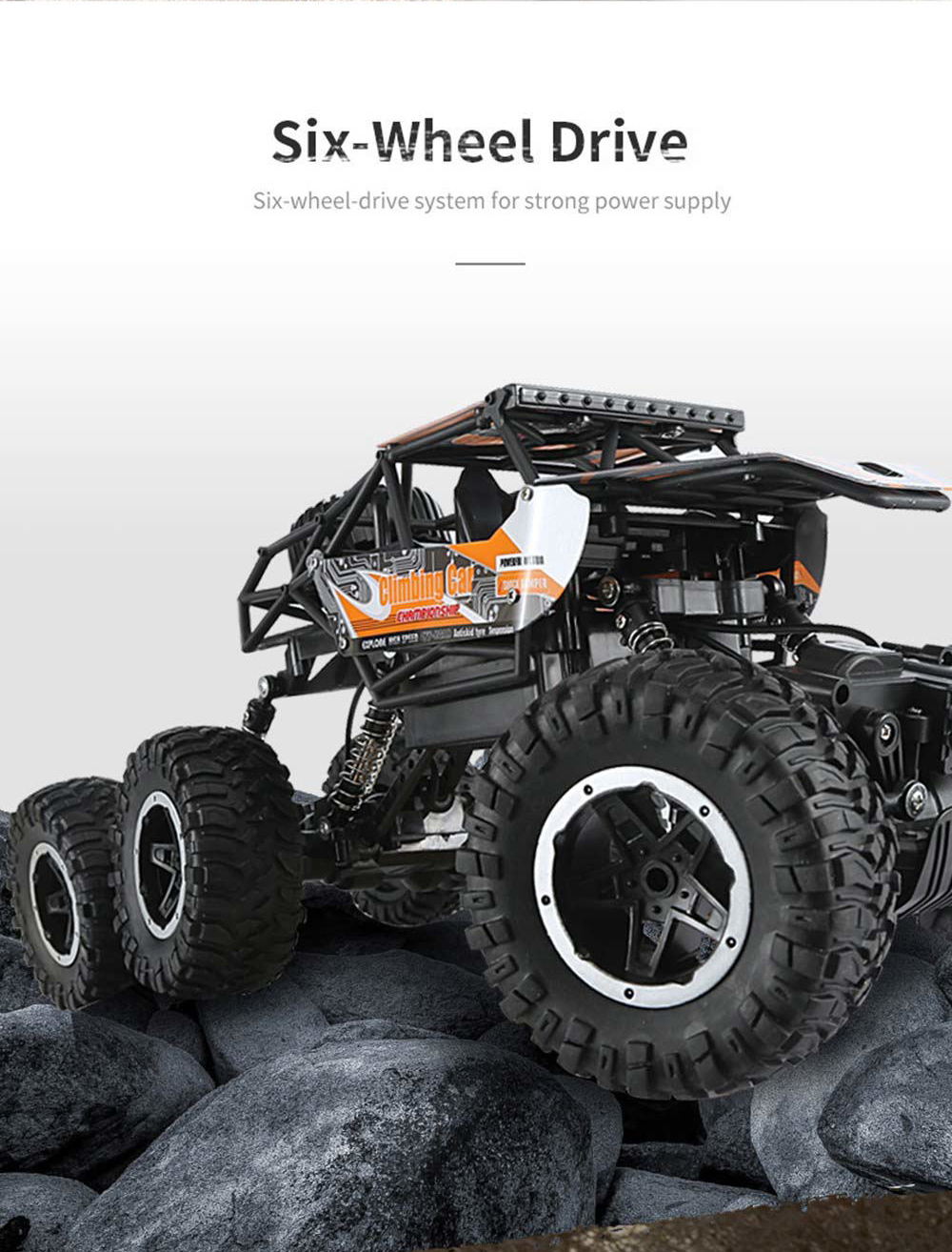 JJRC Q51 MAX Six-wheel Drive Off-road Remote Control Car