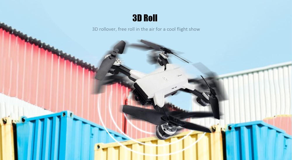 YH - 19HW Foldable RC Drone RTF WiFi FPV / G-sensor Mode / Altitude Hold