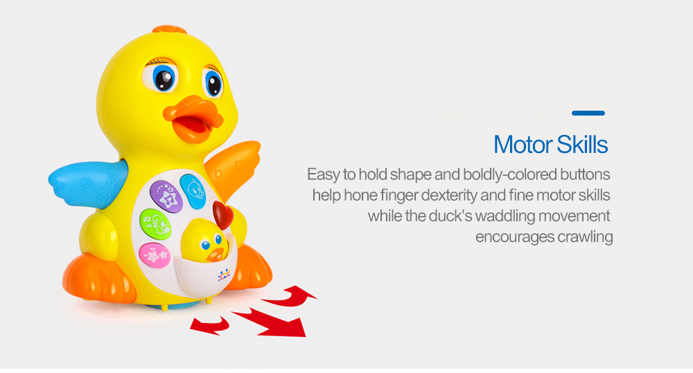 huile toys 808 Intelligent Duck Electrical Toy for Children