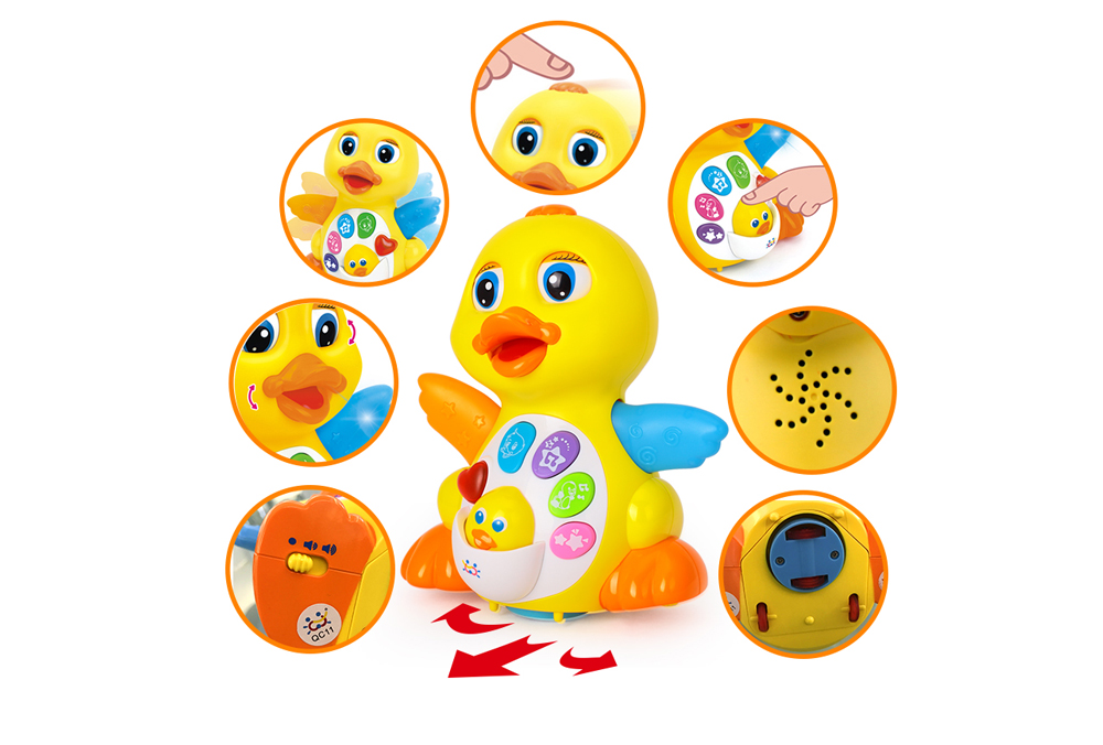 huile toys 808 Intelligent Duck Electrical Toy for Children