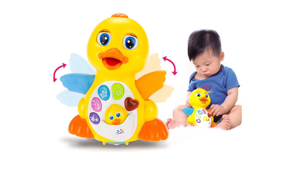 huile toys 808 Intelligent Duck Electrical Toy for Children