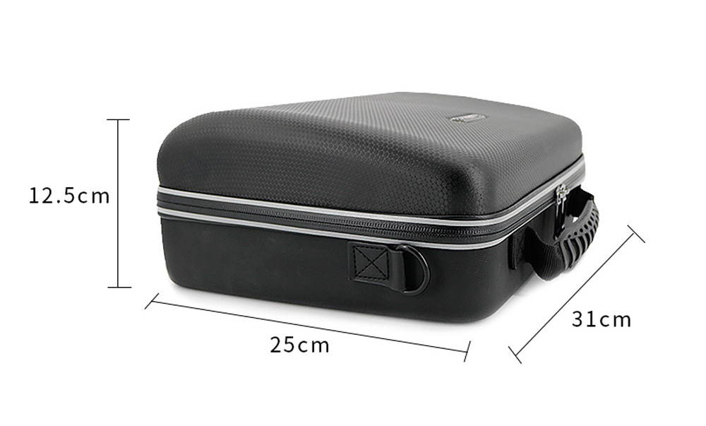 Waterproof Single Shoulder Storage Bag for DJI Mavic 2 - Black - 5T57307212