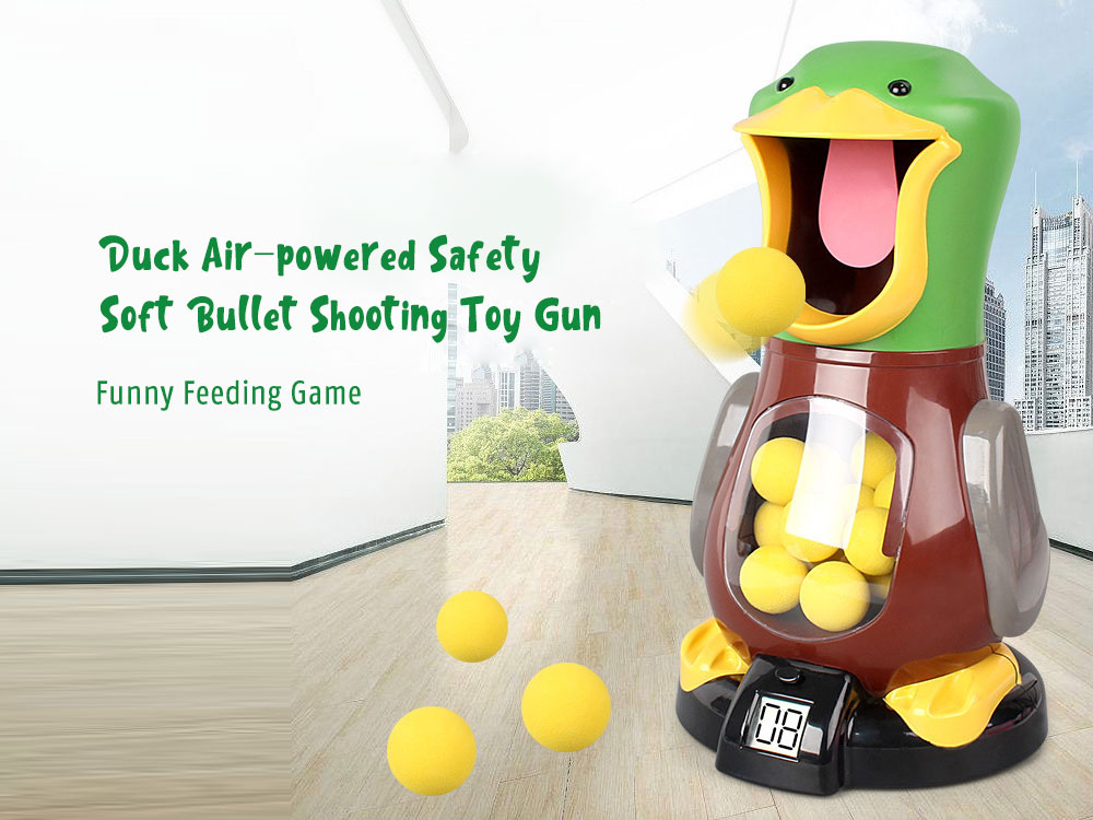 Air Powered Safety Soft Bullet Child Shooting Toy Gun